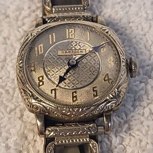 Vintage 1920s Hampden 'The Mary Jane' 14K GF Case 12k Gold Filled Bracelet